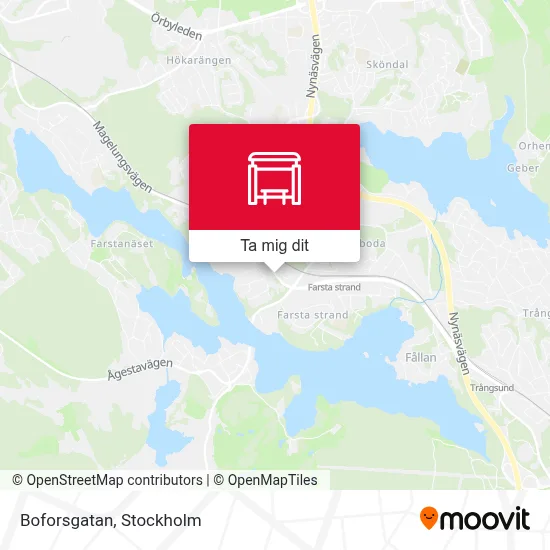 Boforsgatan karta
