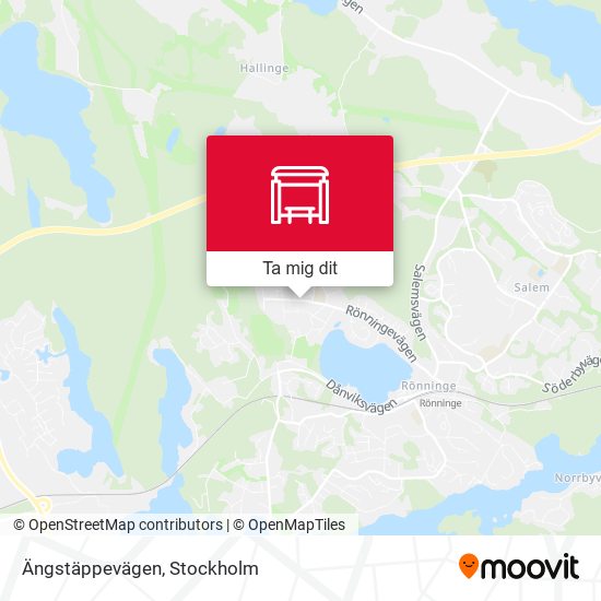 Ängstäppevägen karta