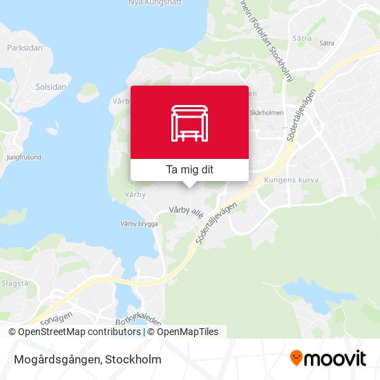 Mogårdsgången karta