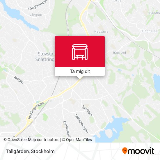 Tallgården karta