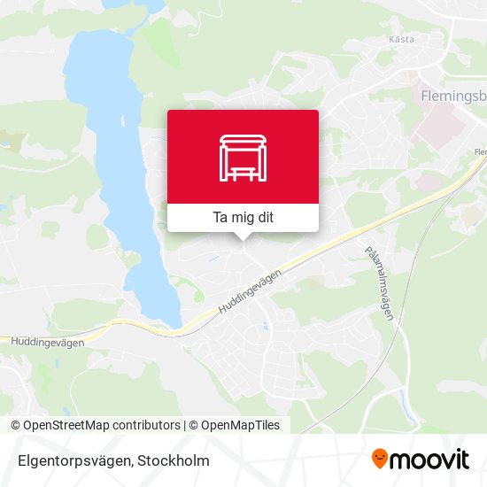 Elgentorpsvägen karta