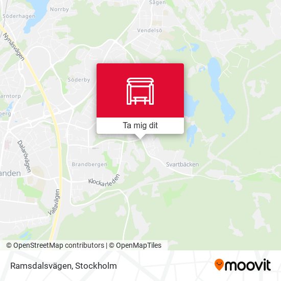 Ramsdalsvägen karta