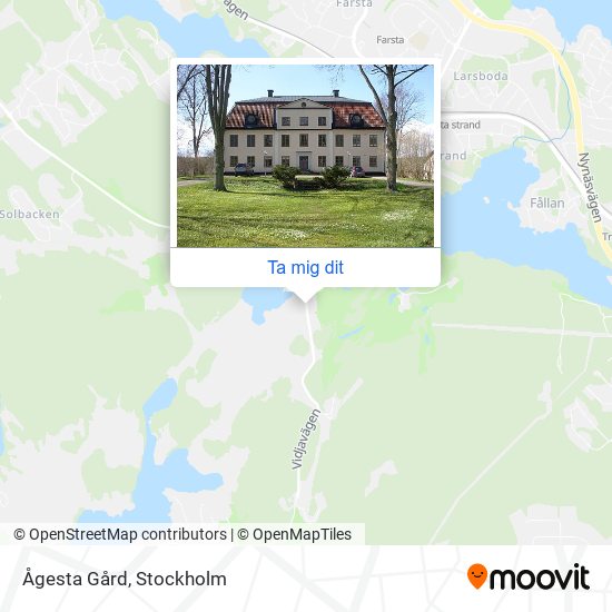 Ågesta Gård karta