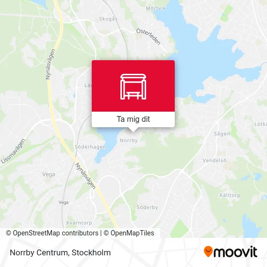 Norrby Centrum karta