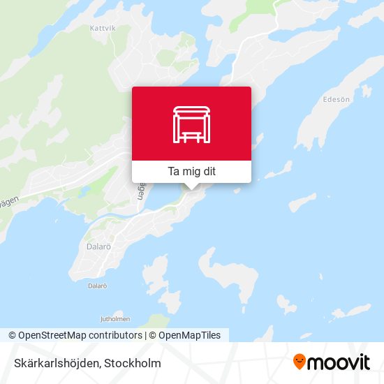 Skärkarlshöjden karta