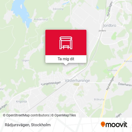 Rådjursvägen karta