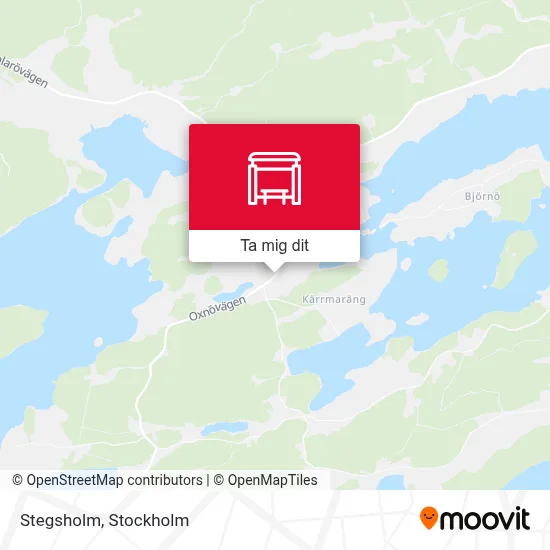 Stegsholm karta
