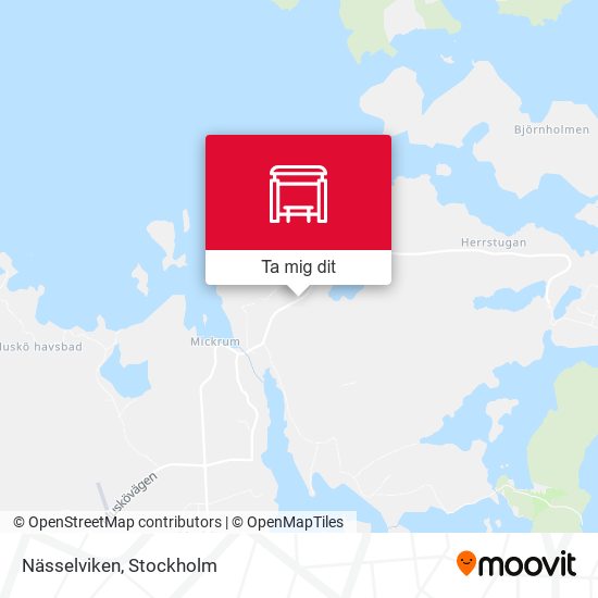 Nässelviken karta