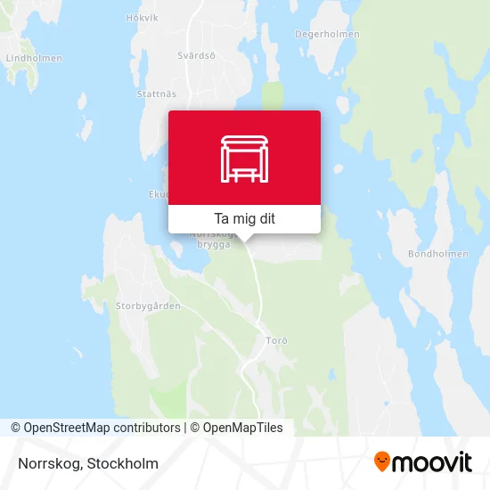 Norrskog karta