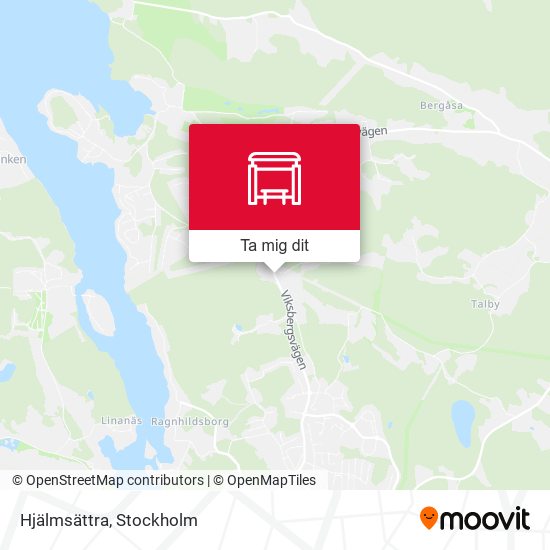 Hjälmsättra karta