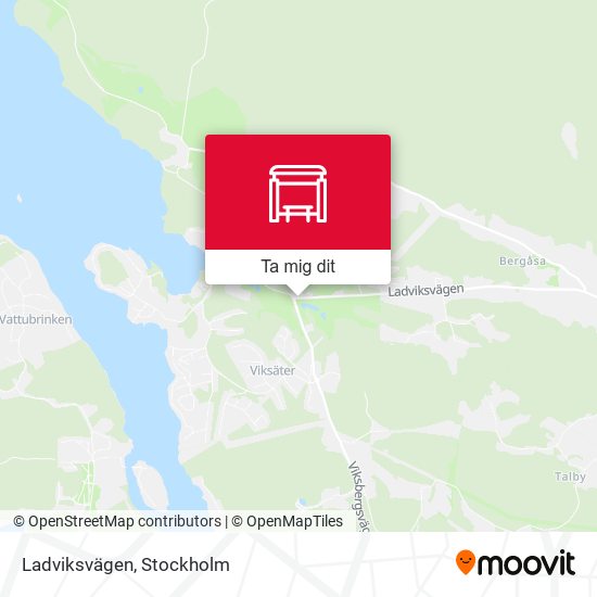 Ladviksvägen karta
