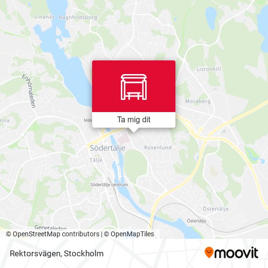 Rektorsvägen karta