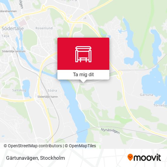 Gärtunavägen karta