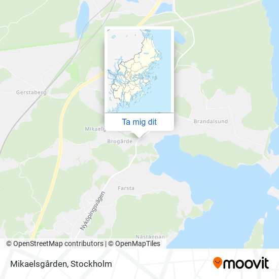 Mikaelsgården karta