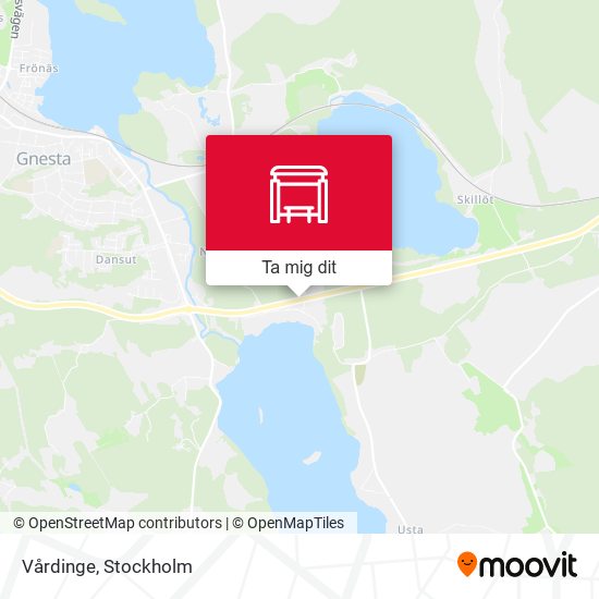 Vårdinge karta