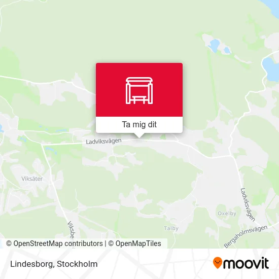 Lindesborg karta
