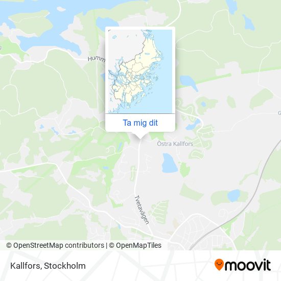 Kallfors karta