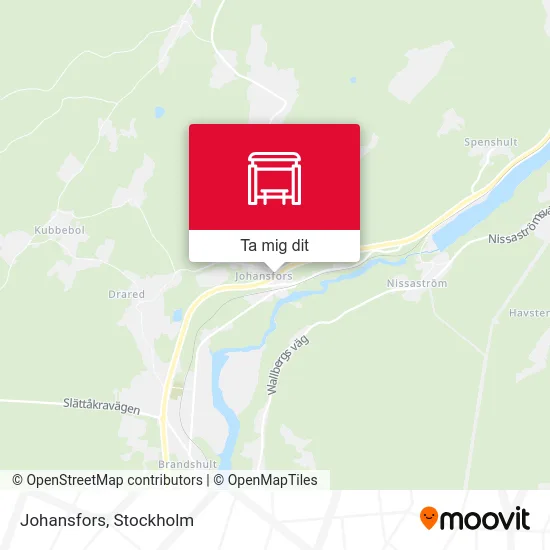Johansfors karta