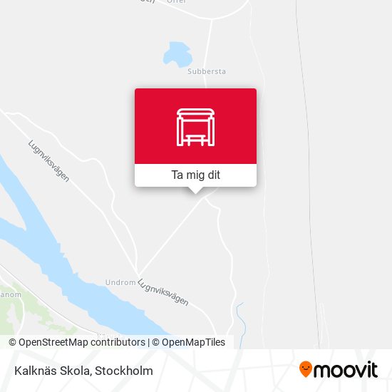 Kalknäs Skola karta