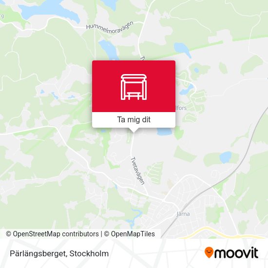 Pärlängsberget karta