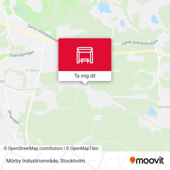 Mörby Industriområde karta