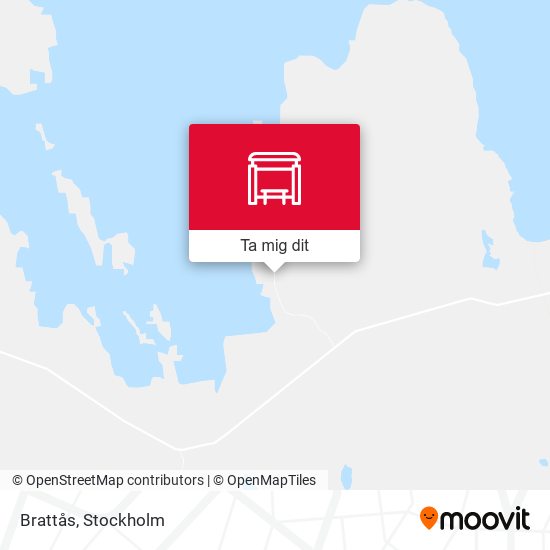 Brattås karta