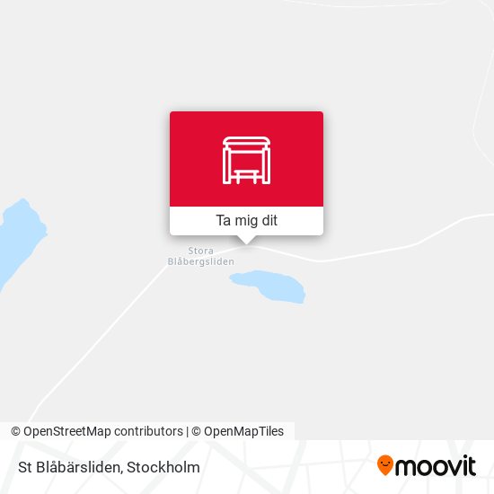 St Blåbärsliden karta