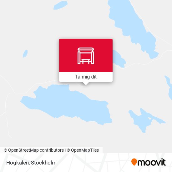 Högkälen karta