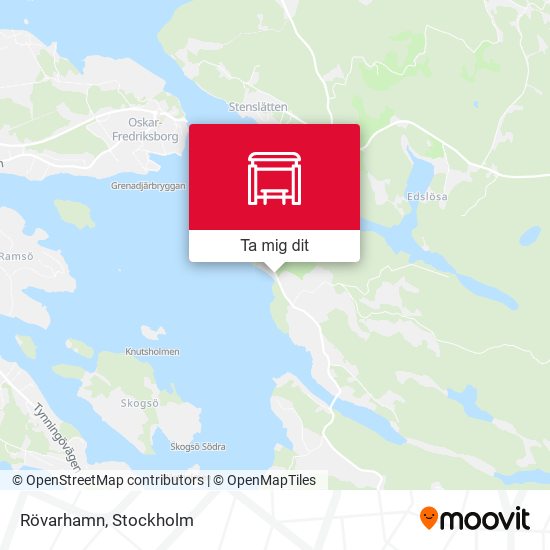 Rövarhamn karta