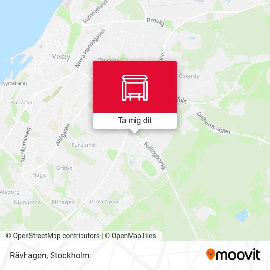 Rävhagen karta