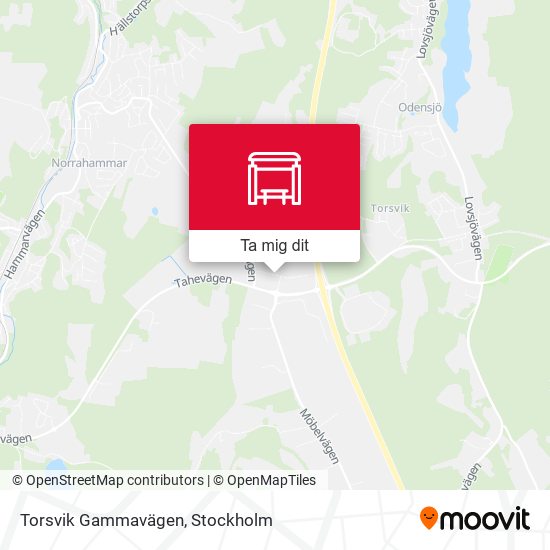 Torsvik Gammavägen karta