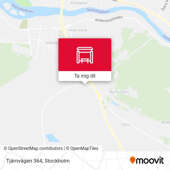 Tjärnvägen 364 karta