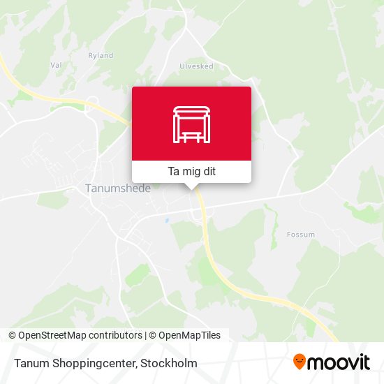 Tanum Shoppingcenter karta