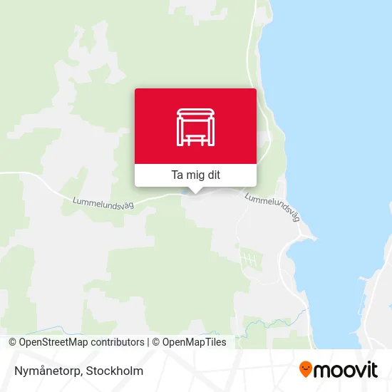 Nymånetorp karta