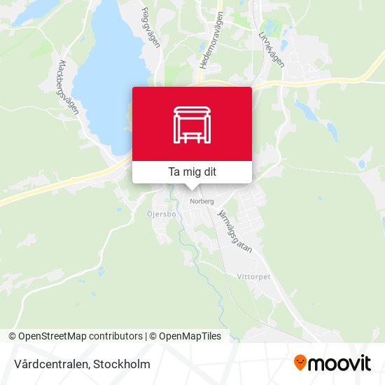 Vårdcentralen karta