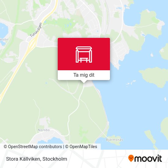Stora Källviken karta
