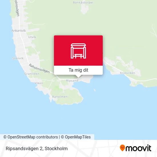 Ripsandsvägen 2 karta