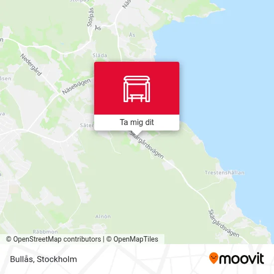 Bullås karta