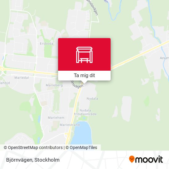 Björnvägen karta