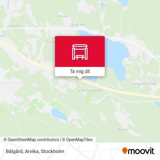 Bålgård, Arvika karta