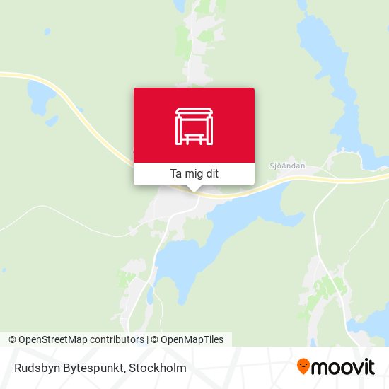 Rudsbyn Bytespunkt karta