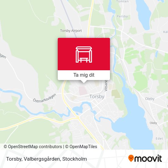 Torsby, Valbergsgården karta