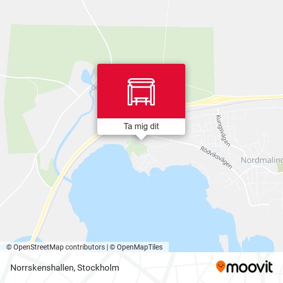 Norrskenshallen karta