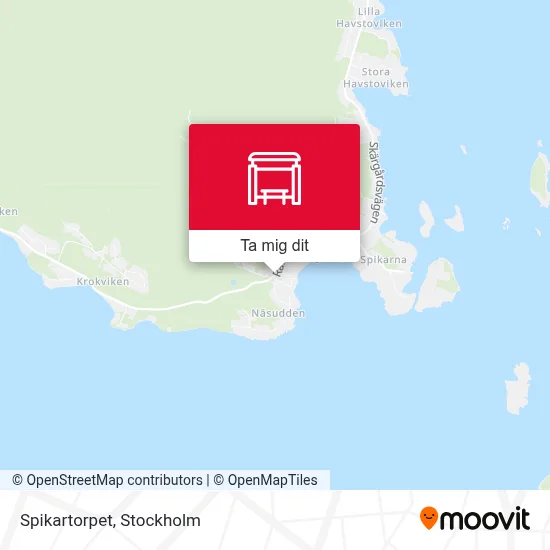 Spikartorpet karta