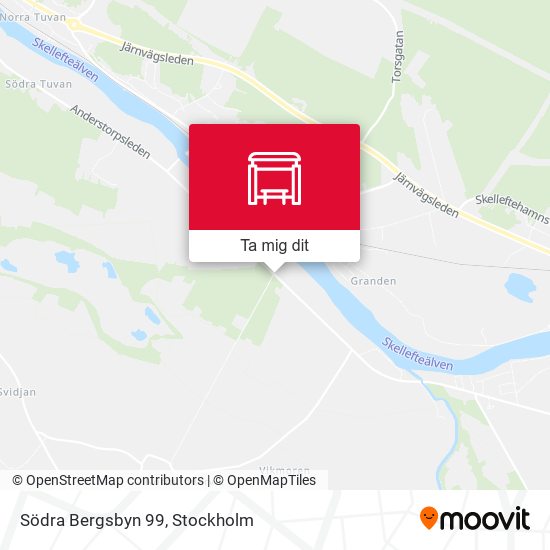 Södra Bergsbyn 99 karta