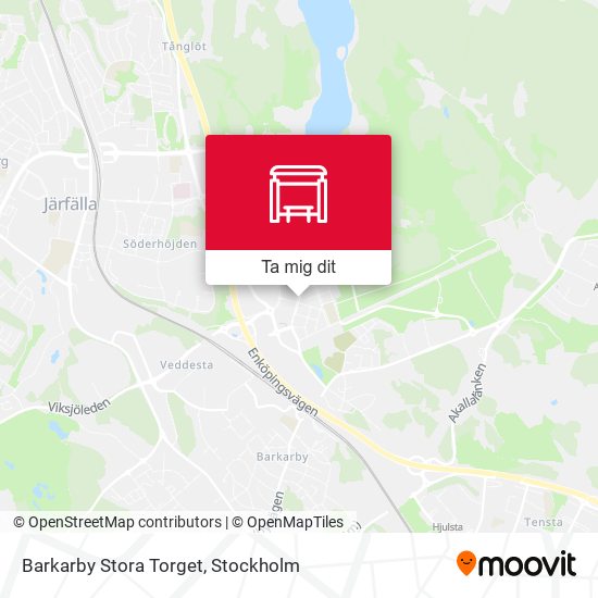 Barkarby Stora Torget karta