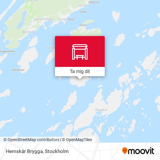 Hemskär Brygga karta