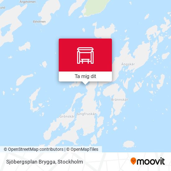 Sjöbergsplan Brygga karta