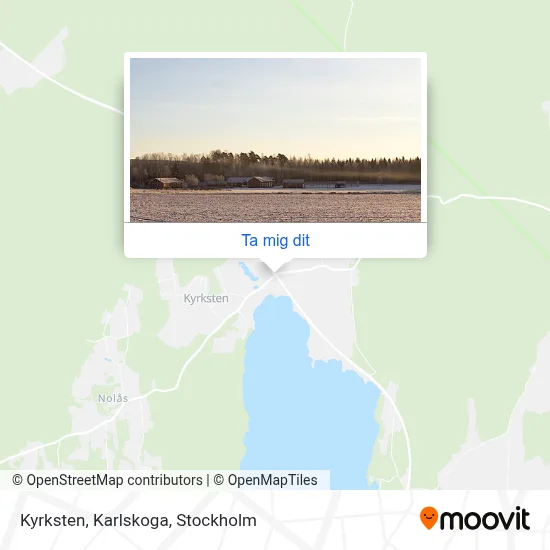 Kyrksten, Karlskoga karta