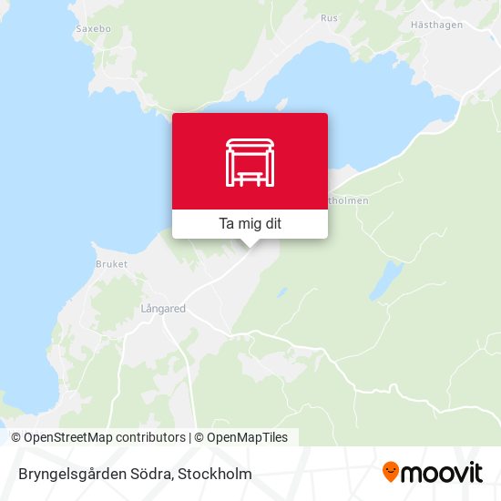 Bryngelsgården Södra karta